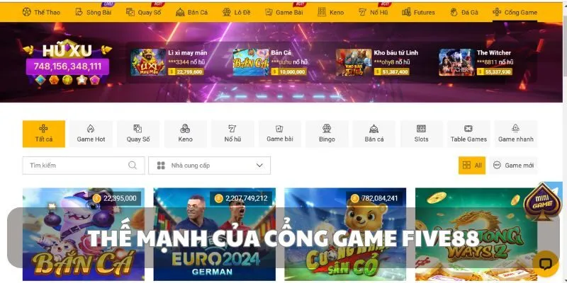Five88 - Nền Tảng Game Bài Đổi Thưởng Cực Đỉnh Tại Việt Nam 2 five88-the-manh