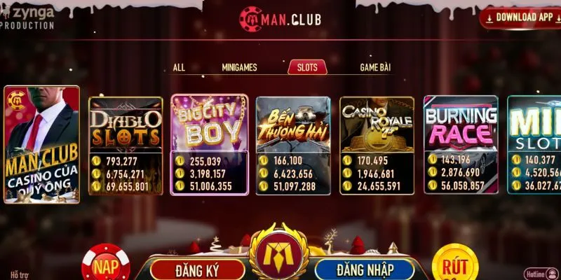 Manclub - Địa Chỉ Tụ Hội Của Phái Mạnh Đam Mê Game Bài 2 manclub-kho-game