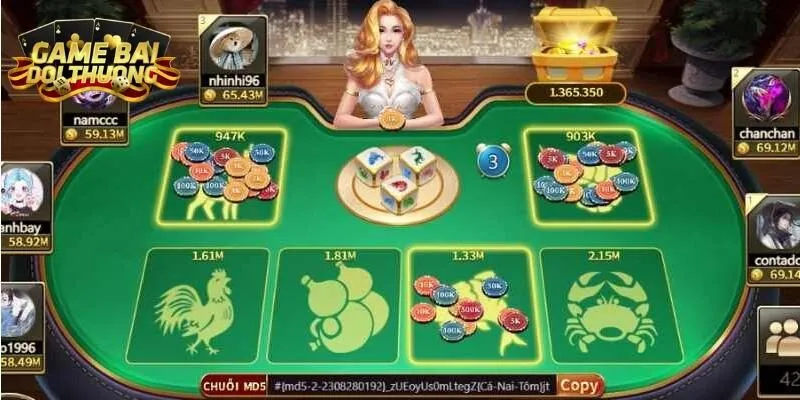 Bí Quyết Chơi Bầu Cua Tôm Cá Bách Phát Bách Trúng 3 Loại hình cược áp dụng trong game tạo sự linh hoạt, hấp dẫn